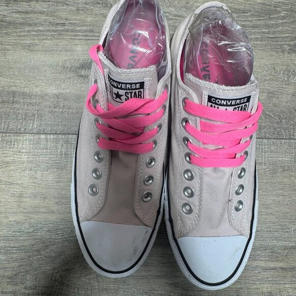 Converse Chuck Taylor Slip On Pink Canvas Sneakers Women's Size 10 - Picture 2 of 7